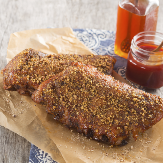 Honey Pecan Baby Back Ribs